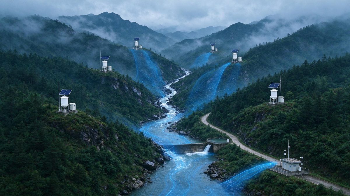 雨量监测站怎么布设 流域面雨量与预警联动建议(图1)